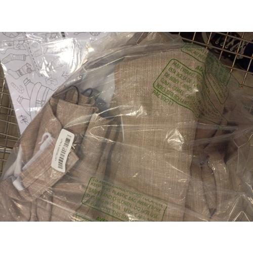 RYB HOME Linen Textured 100% Blackout Curtains for Bedroom, Insulating Energy Saving Window Curtains for Living Room Dining Patio Sliding Glass Door, Wide 52 x Long 84 inch, Burlap, 2 Panels