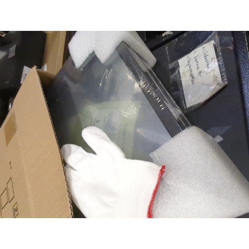 MUYE 10x10 Floating Frames Set of 2,Double Glass Picture Frame Display Any Size Photo up to 10x10,Wall Mount or Tabletop Standing,Black