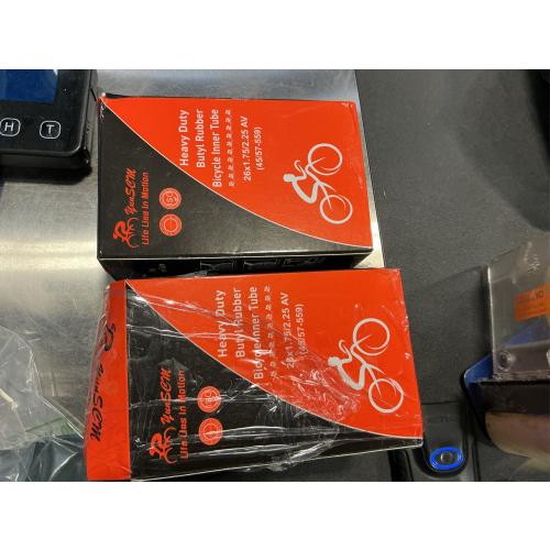 2-PCS 26 Heavy Duty Bike Tubes 26x1.75/1.95/2.125/2.25 AV Schrader Valve (45/57-559) 26 Bicycle Tube Compatible with 26 x 1.75 26x1.95 26x2.0 26x2.10 26x2.125 26x2.20 26x2.25 Tire Tubes