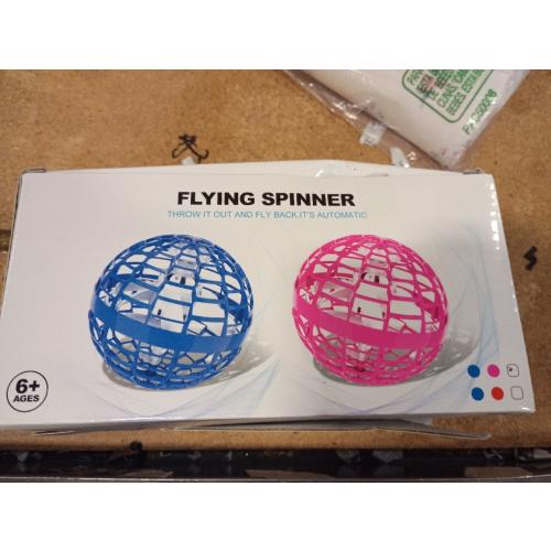 Flying Orb Ball Toys 2 Pack, Soaring Hover Boomerang Spinner Hand Controlled Mini Drone Cosmic Globe Spinning Kids Adults Outdoor Fly Toy Birthday Gift Cool Stuff for Boys Girls 6 7 8 9 10  Year Old