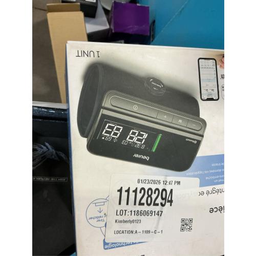 Beurer BM81 easyLock Automatic Upper Arm Blood Pressure Monitor, Fully