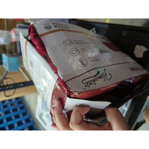 Homemate Heated Blanket Electric Throw - 50x60 Heating Blanket Throw 1/2/4/6/8 Hours Auto-Off 10 Heat Level Over-Heat Protection Flannel Sherpa ETL Certification