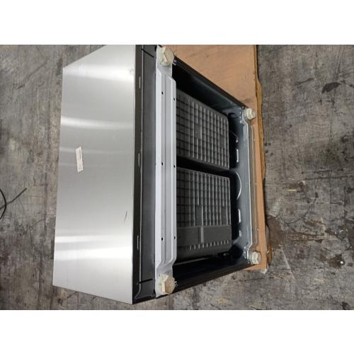 SAMSUNG 27-Inch Bespoke Front Load Washer Dryer Pedestal Stand w/ Pull Out Laundry Storage Drawer, WE502NT, Silver Steel