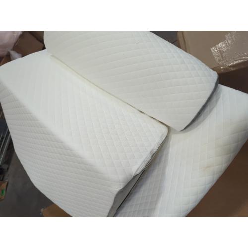 Wedge Pillow Headboard, 3PCS Orthopedic Bed Wedge Pillows Set for After Surgery, Adjustable Pillow Wedge for Acid Reflux&Back Pain Relief, Sleeping, Back Pillow for Bed Sitting Up, White/Grey