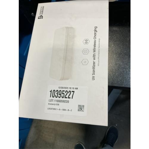 Samsung Electronics Qi Wireless Charger UV Sanitizer GP-TOU020SACWU - White