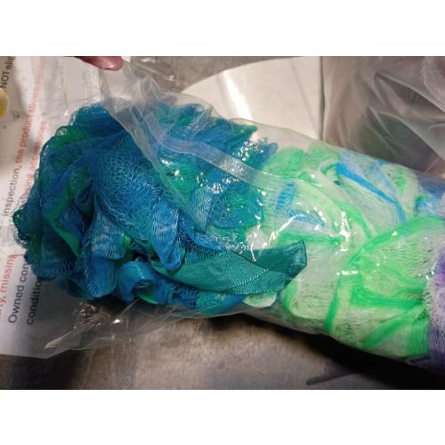 Colorful Bath Loofah Sponges, Set of 8 | AmazerBath