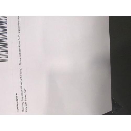 Momcozy Pregnancy Pillows with Cooling Cover, U-Shaped Full Body Maternity Pillow for Side Sleepers 57 Inch - Support for Back, Hip, Belly, Legs for Pregnant Women