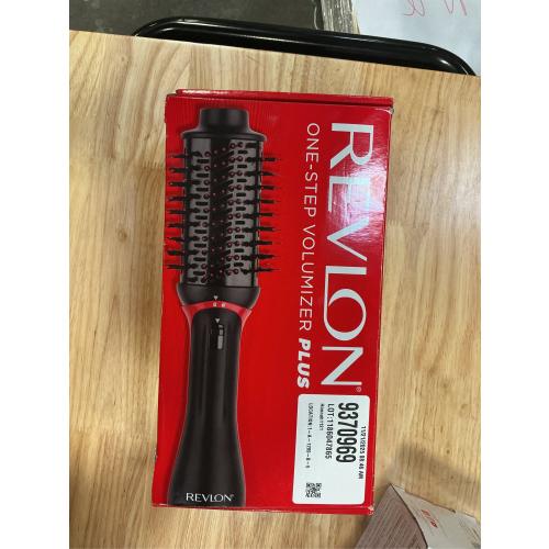 REVLON One Step Volumizer PLUS Hair Dryer and Styler - More Volume, Less Damage, and More Styling Control for Easy and Fast Salon-Style Blowouts, Plus Travel Friendly (Black)