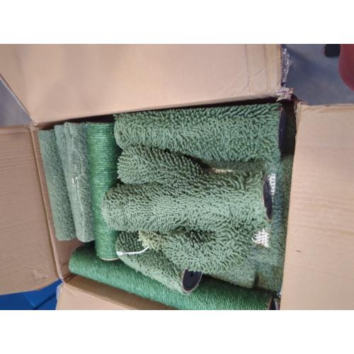 Cactus Cat Tree 40 Cat Tower with Large Metal Carpet Hammock, Cat Scratching Post for Indoor Cats with Condo & Replaceable Toy Ball, Green