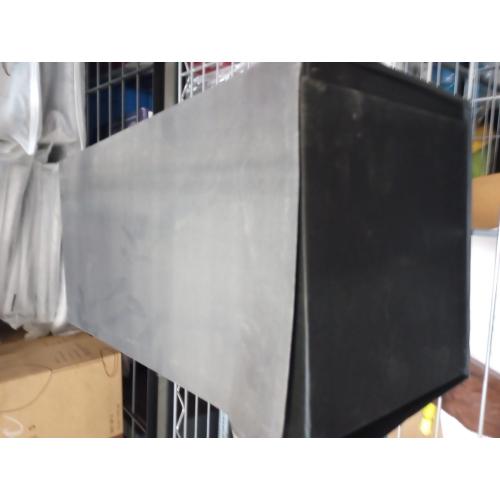 Neoprene Rubber Sheet 1/8 Thick x 16 Wide x 30 Long, Solid Rubber Sheets, Rolls & Strips for Gaskets Material, Pads, Crafts, Weather Stripping, Flooring, Black