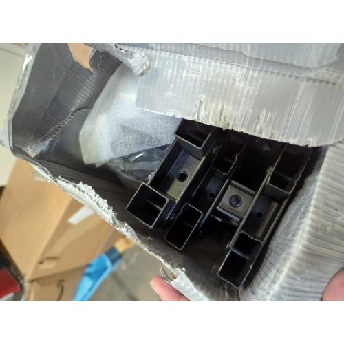 18 Inch High Platform Queen Bed Frame No Box Spring Needed, Metal Bed Frame Queen Size, Noise Free, Easy Assembly, Heavy Duty, Black