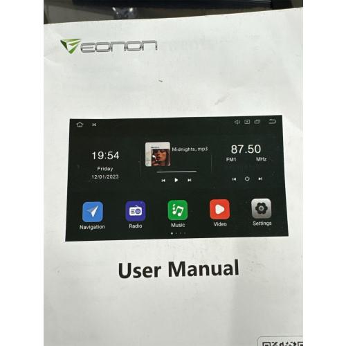 Eonon 7'' Double Din Car Stereo Wireless CarPlay & Wireless Android Auto Car Audio Receivers with AHD Backup Camera, Built in DSP, Bluetooth, MirrorLink, SWC, FM/AM, Fast Charge - X3