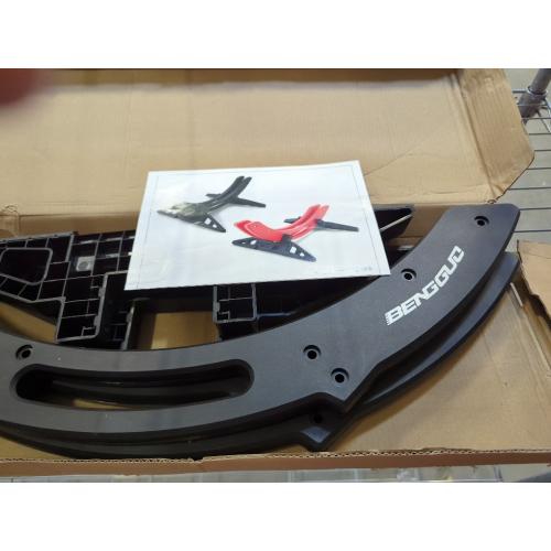 Bike Stand, Bike Stand Floor for Home/Garage Adjustable Bicycle Stand Bike Parking Rack Fit Road, Mountain, MTB, BMX, E-bike, Scooter, Fat Tire Bikes (Black)