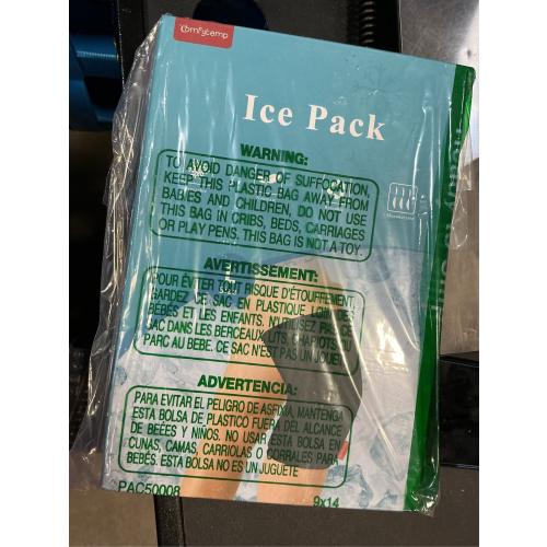 Comfytemp Knee Ice Pack Wrap for Swelling, Reusable Freeze Sleeve for Pain Relief, Gel Ice Pack for Injury, Meniscus Tear Knee Brace, Knees Compression Sleeve, Cold & Hot Therapy, Get Well Gift -L