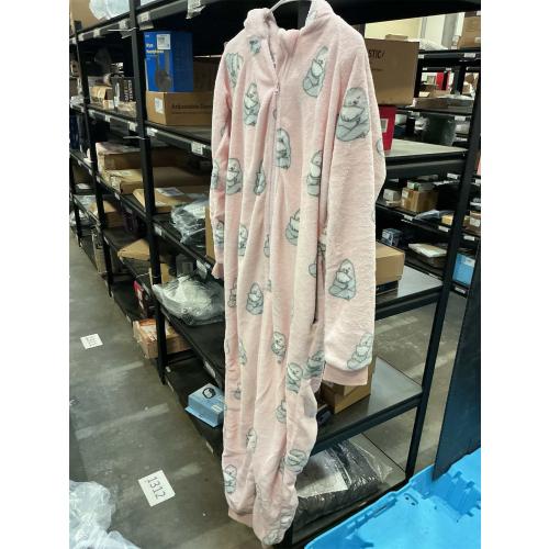 Size L The Big Softy Adult Onesies for Women, Fleece Onesie PJs for Women, Teens, Funny Adult Onesie Pajamas, Cute One Piece Pajamas