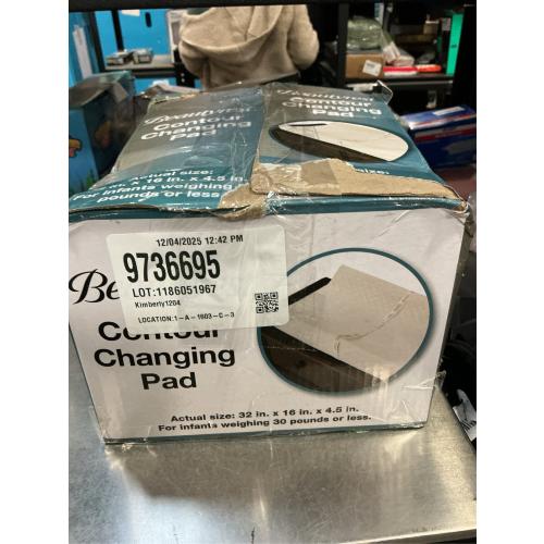 Simmons Kids Beautyrest Foam Contoured Changing Pad with Waterproof Cover