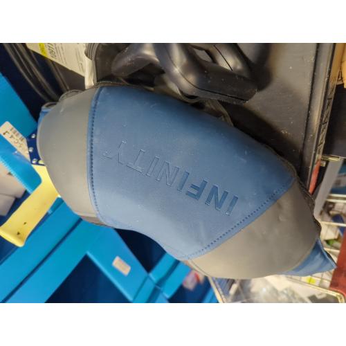 Infinity Cordless Rechargeable Shiatsu Neck, Shoulders, and Body Massager with Heat, 4 Programs, Speed Control, Soothe Stiff Muscles and Support Wellness