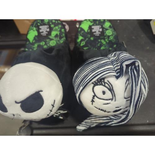 Color Black Size XL 11/12 Nightmare before Christmas  Slip On Slipper
