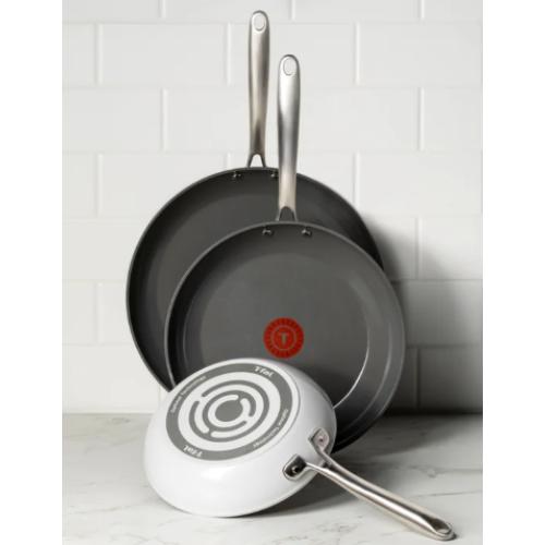 T-fal Ceramic Non-Stick Frypan Set, 3-piece