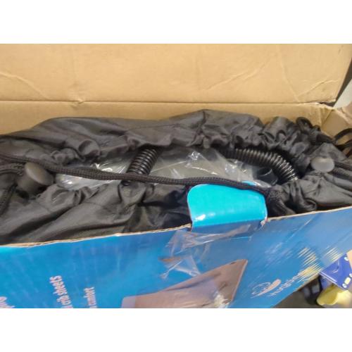 HUGBINO Inflatable Toddler Travel Bed - Kids Air Mattress - Portable Blow Up Bed for Children, Lightweight and Sturdy - Floor Beds and Mattresses for Youth, Durable Traveling Accessories for Toddlers