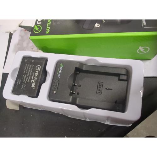 Digipower - BP-LPE17 digital camera battery & charger kit, Replacement for Canon LP-E17 battery pack - Black