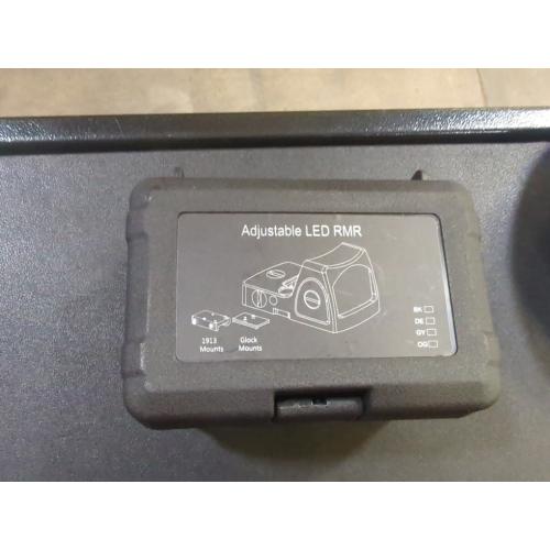 Tactical P-2 Advanced Compact Red Dot Reflex Sight, Reflex Hunting Optic Sight, 3.5MOA, Holographic Spotting Scope, with 1.54 Inch High Riser Mount, Fit 20mm Rail & Pistol Mount, Black