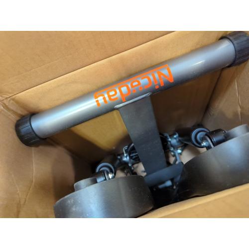 Niceday Steppers for Exercise, Stair Stepper with Resistance Bands, Mini Stepper with 300LBS Loading Capacity, Hydraulic Fitness Stepper with LCD Monitor