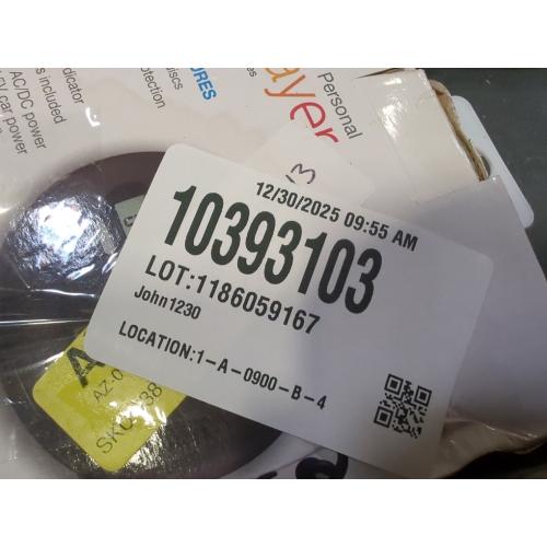 Memorex - Portable CD Player - Black