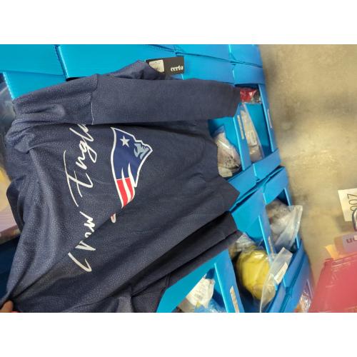 Size Large Color blue Royal CERTO NFL Women's Session Pullover Hoodie - Lightweight & Cozy - Polyester & Spandex - Designed to Keep You Comfortable