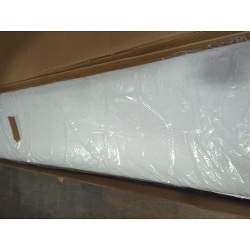 Belo Upholstered King Platform Bed White