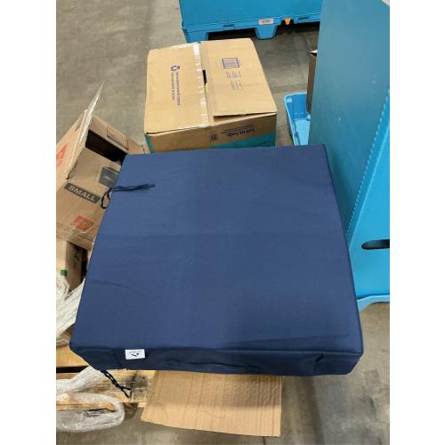 1 Outdoor Cushions, Outdoor Chair Cushions 24x24x4 Inch, Cushions for Outdoor Furniture with Removable Cover, Waterproof & Fade Resistant Outdoor Seat Cushions for Patio, Lawn, Navy Blue