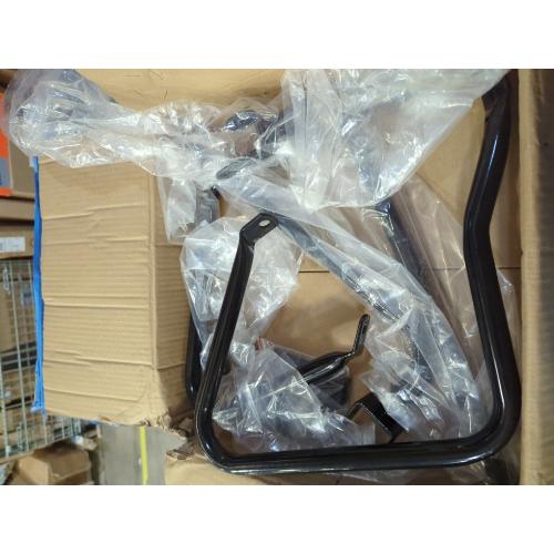 Gloss Black Rear Saddlebag Guards Support Kit Harley Davidson Touring Electra Street Glide Road King Ultra Classic Limited CVO 2014-2023 Saddle Bags Bag Guard Mount Saddlebags # 90200788 Bar Supports