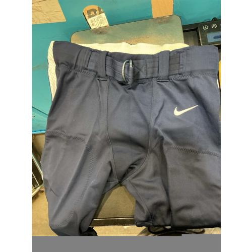 Size L Nike Mens Team Vapor Pro Pants, Navy/White, Large