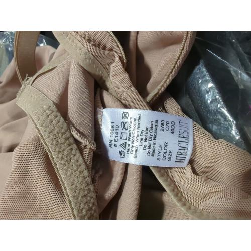 Size 40D Miraclesuit womens Extra Firm Sexy Sheer Shaping Bodybriefer