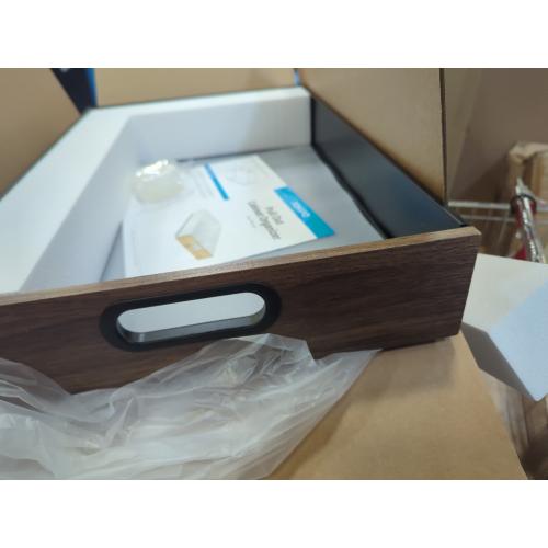 Size 21 Color brown Deep Pull Out Cabinet Organizer, Slide Out Drawers for Cabinets Adhesive with Nano Film, Roll Out Shelves for Cabinets in Kitchen, Pantry, Bathroom or Office (14 W x 21 D)