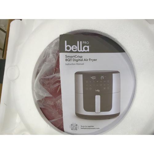 Bella PRO - SmartCrisp 8-qt. Touchscreen Air Fryer - Brick