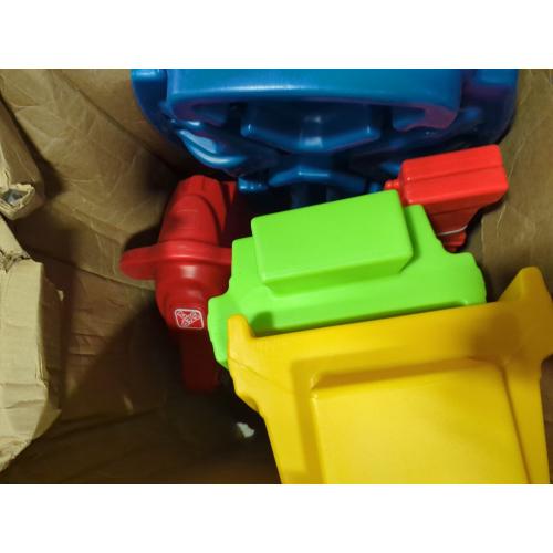 Step2 Up & Down Roller Coaster Toy for Kids, Ride On Push Car, Indoor/Outdoor Playset, Toddlers Ages 2 - 5 years old, Compact Storage, Max Weight 50 lb., Multicolor