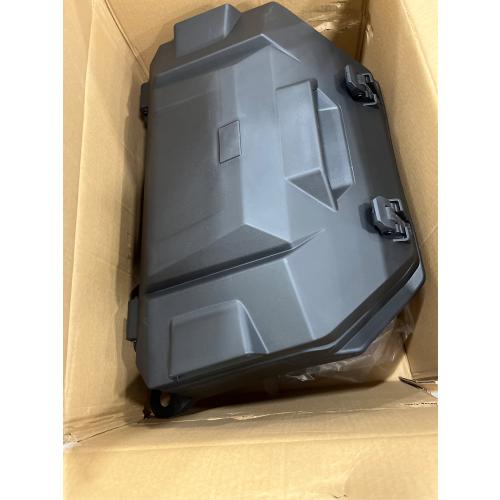 SAUTVS UTV 55 QT Rear Cargo Box for Polaris RZR XP 1000 / XP4 1000 2024 2025 Accessories, Poly Water Resistant Rear Cargo Storage Box Trunk Bed Bin, Replace OEM #2884525