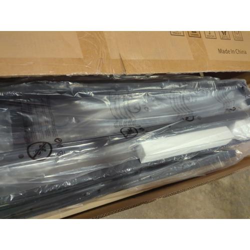 Queen Bed Frame with Charging Station Brown