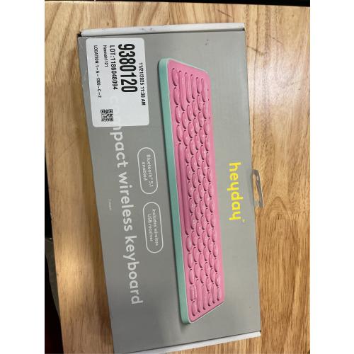 Bluetooth Keyboard - Heyday™ Candy Pink