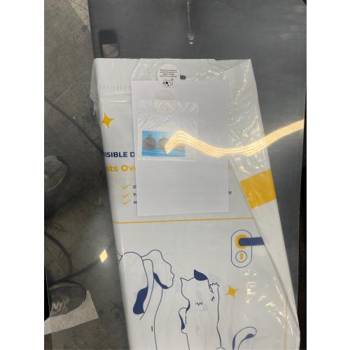 PROTECTO 35.5x24 Door Protector from Dog Scratching Cat & Dog Scratch Guard for Indoor/Outdoor Use Easy Install on Walls, Glass, Screen Doors (Damaged)