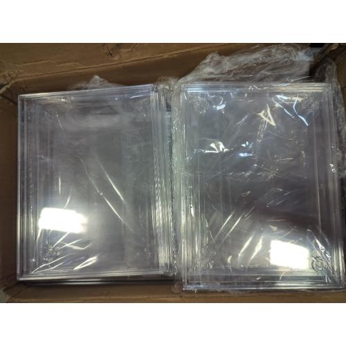 6 Pack Acrylic Drawer Organizer Stackable,Clear Storage Drawer for Makeup,Cosmetics,Beauty Products,Plastic Storage Organizer for Medicine Cabinet Organizer,Bottle and Pump Part Organizer Containers