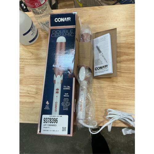 Conair Double Ceramic Curling Iron, 1.5-inch, Rose Gold, CD703GN