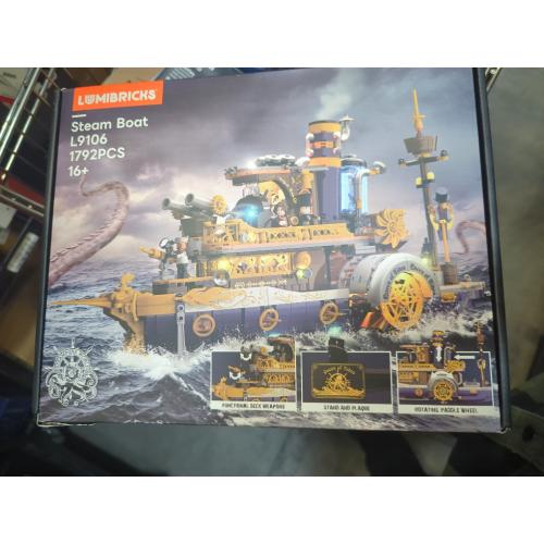Lumibricks Steam Boat