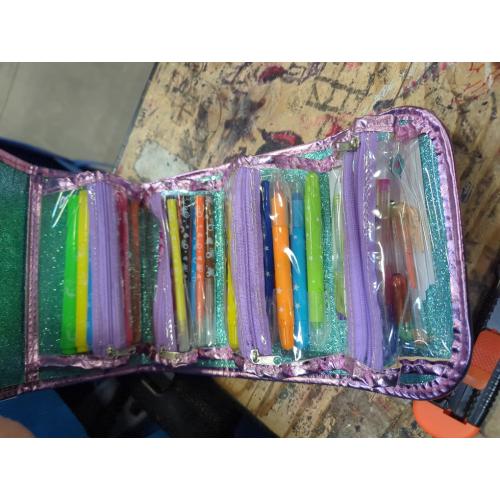 AmitiÃ Lane Fruit Scented Markers Set with Unicorn Pencil Case - Perfect Unicorn Gifts for Girls or for Art and Craft Colouring