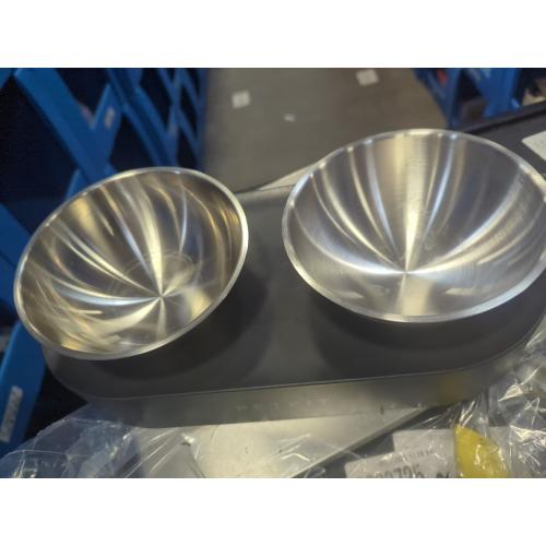 PETKIT CYBERTAIL - Stainless Steel Raised Bowl - Inclined Food and Feeding Bowls, Non-Slip, No Spill for Cats and Small Dogs