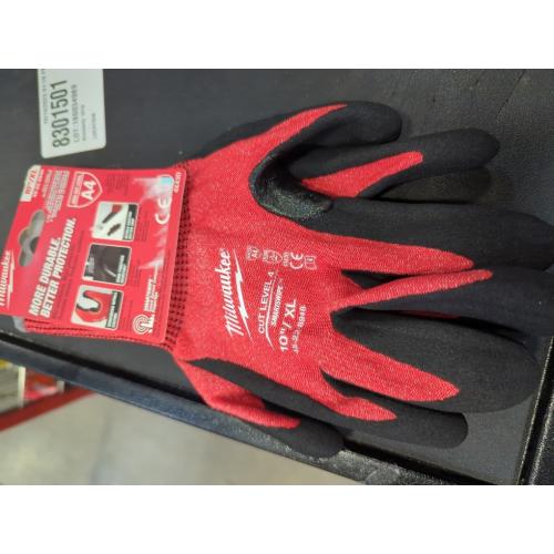 Milwaukee Electric - CUT LEVEL 4 NITRILE DIPPED GLOVES - XL