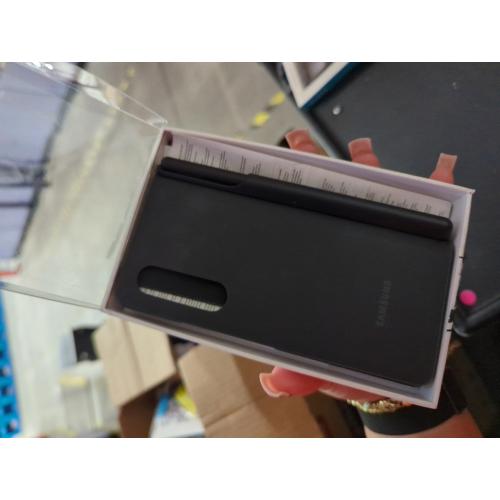 Samsung EF-FF92P - Flip cover for cell phone - black - for Galaxy Z Fold3 5G