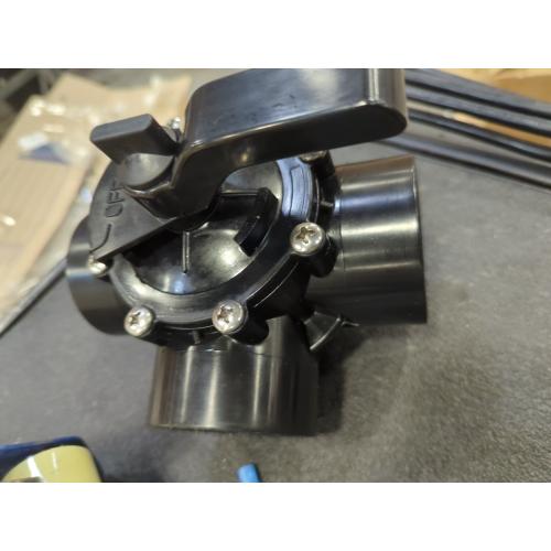 4717 3 Port 2 to 2-1/2-Inch Positive Seal NeverLube Valve Compatible with Jandy, 3 Way Diverter Valve Suitable for Ground Pool, Tub & Spa System