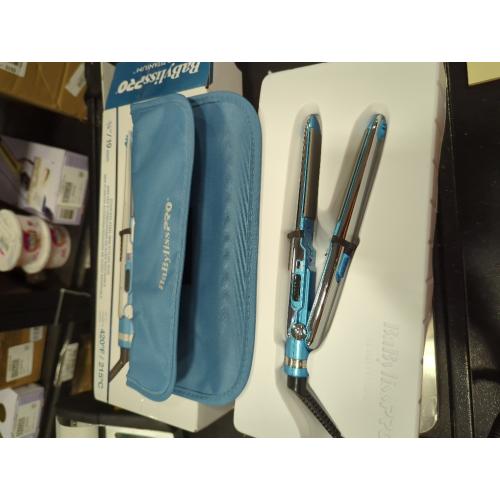 Nano Titanium Prima2000 Ionic Styling Iron, 3/4 stainless steel travel/mini iron, all hair types